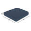 Sunbrella® Outdoor Dining Chair Seat Cushion-1653068744-1696125831