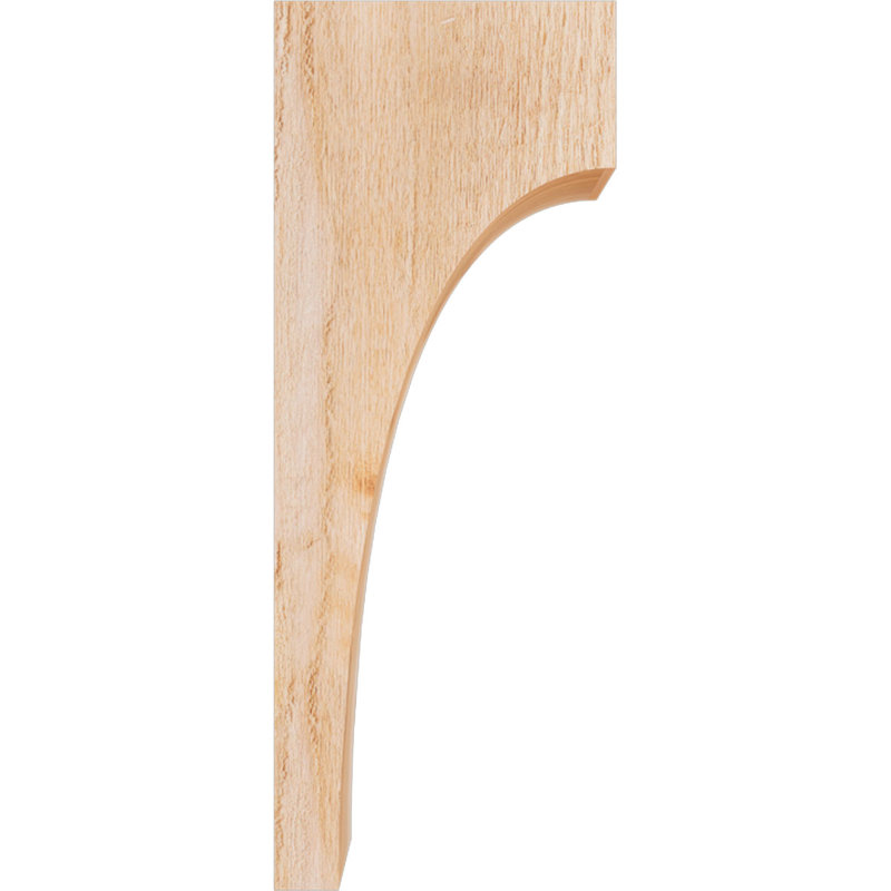 Huntington Corbel, H 26 po x l 4 po x P 10 po, Sciage brut, Cèdre rouge