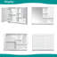 Pharmacie murale 36 "avec porte miroir-1071168044