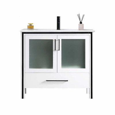 Meuble-lavabo simple 36 po avec lavabo