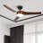 52" Smart Ceiling Fan with Dimmable LED Light and Remote Control-1519990392