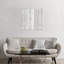 Mudcloth White Geometric Design VI 1 Piece Wrapped Canvas Wall Art-1381562113