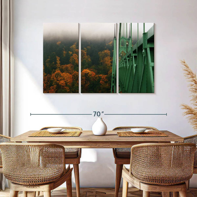 Lilie Saint John's Bridge Close Up, 36" H x 57" W