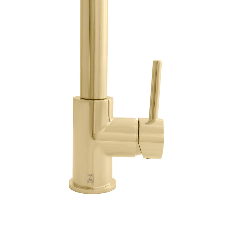 ZLINE Apollo Kitchen Faucet, Polished Gold