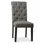 Ensemble de 2 chaises d'appoint Ivorywood avec revêtement gris clair