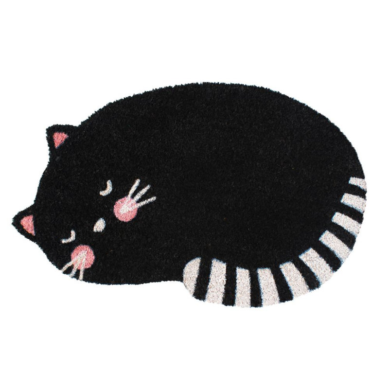 Tapis d'entrée antidérapant pour chat 28 po x 18 po Cat
