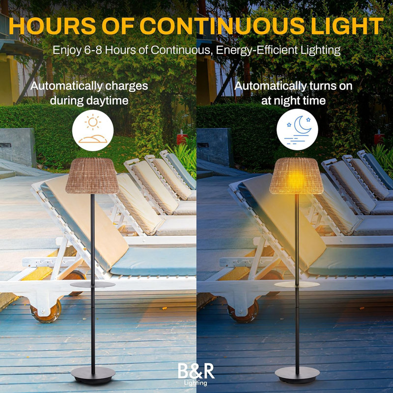 57'' Outdoor Floor Lamp