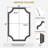 Laritha Bathroom/Vanity Mirror with Wood Frame-296611954-316077280