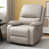 Light Gray Faux Leather