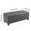 Banc de rangement rembourré Amalfi-123627557-123627563