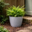 Taylur Pot Planter Concrete Effect Recycled Plastic-112123027-122610431