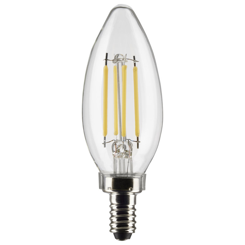 4 Watt Clear LED Bulb, 3500