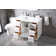 Hayes 42'' Single Bathroom Vanity with Engineered Marble Top