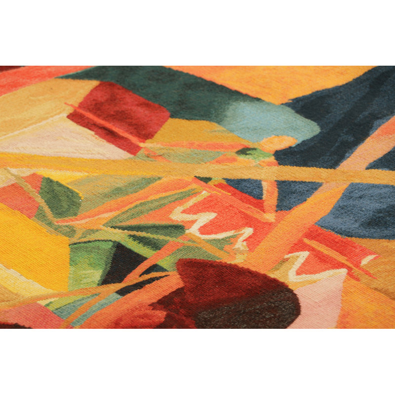 One-of-a-Kind 3’4”x4’3” Area Rug