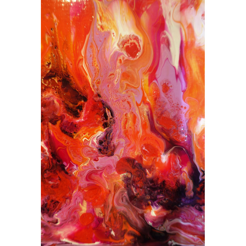 'Hot Spot' - Wrapped Canvas Painting Print