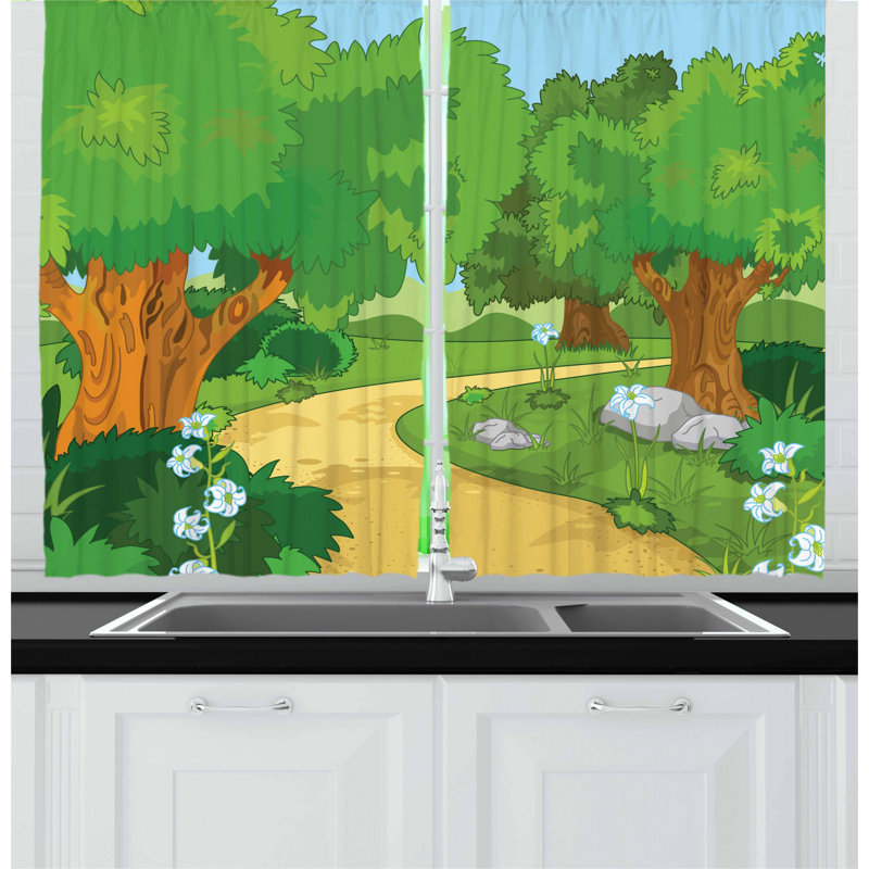 Tailored Kitchen Curtain