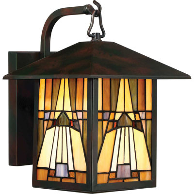 Millbrook Black Outdoor Wall Lantern