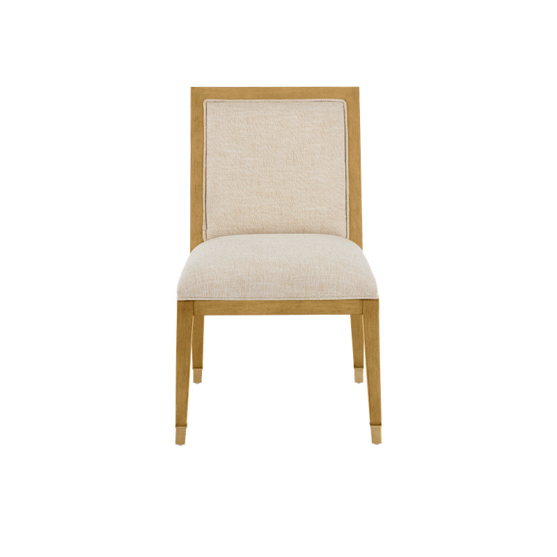Santos Vintage Side Chair, Barrett Dusk, Beige Polyester Blend, Sea Sand