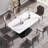 Quiara Stone Top Metal Base Dining Table-1483460497-1483460499