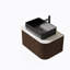 Meuble-lavabo mural flottant avec lavabo et armoire de rangement, avec tiroirs, pré-assemblé pour une installation facile et une utilisation durable-1270942576-1270942577