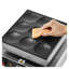 Machine à crêpes hollandaise commerciale en acier inoxydable avec plaque antiadhésive commerciale commerciale