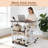 32" Computer Desks with Storage Shelves