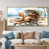 Gold Floater Framed Canvas