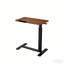 Bureau mobile réglable pour travailler debout, bureau de chevet avec dessus rabattable et 4 roulettes, table pour ordinateur portable réglable en hauteur et en angle