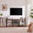 TV Stand for TVs up to 55 Inch, Farmhouse Entertainment Center with Adjustable Storage Shelves, Rustic Gray Industrial TV Media Console Table for Living Room, Bedroom-1774283322-1746226597