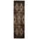 Tapis chocolat à motif abstrait Cantara