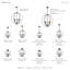 Lustre globe à 4 lumières avec détails en cristal Moores-471055460-414087132-471055467