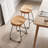 Underclift Pine Solid Wood Counter Stool-619090976