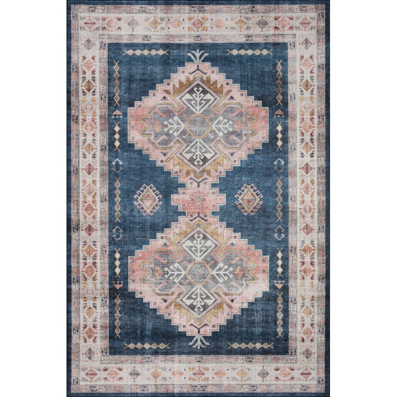 Jujhar Oriental Indoor Rug, Rectangle 5' x 7'6"