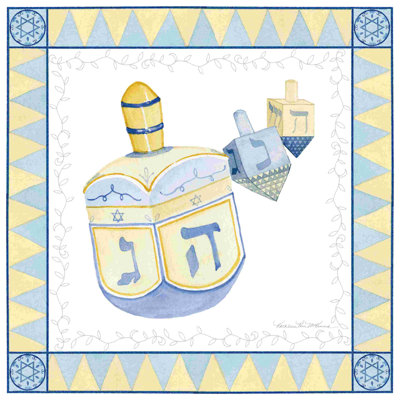 " Celebrating Hanukkah II " by Kathleen Parr McKenna