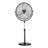 20" Industrial Pedestal Fan - High Velocity Adjustable Standing Floor Fan with 3 Speeds, Heavy Duty Metal Construction for Warehouse, Garage & Home Cooling