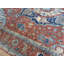 Médaillon Serapi antique rouille noué à la main en orange / bleu clair / bleu marine / or-69534127