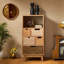 Commode d'appoint 5 tiroirs Retro