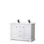 Meuble-lavabo double autoportant 48 po avec plateau en quartz Avery-98210847-98210848-98210851