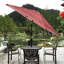 9 PARAPLUIES rayures rouges