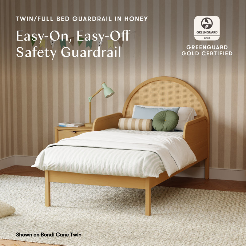 Twin/Full Bed Guardrail, Honey