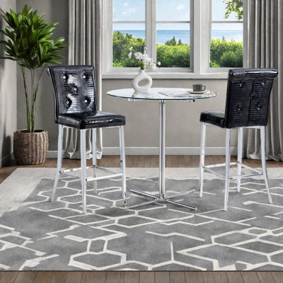 Dining Table Sets(must Include Both Table And Chair) Modern Glass Metal
