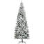 Arbre de Noël artificiel pin enneigé avec branches réalistes et 1084 pointes