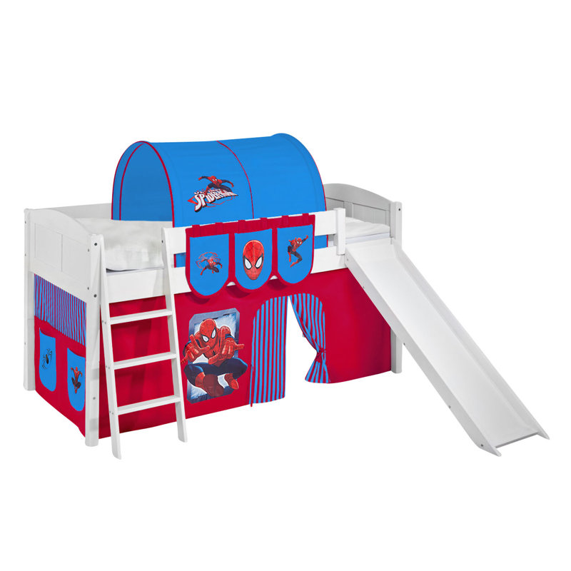 Spiderman European Single (90 X 200 Cm) Loft Bed
