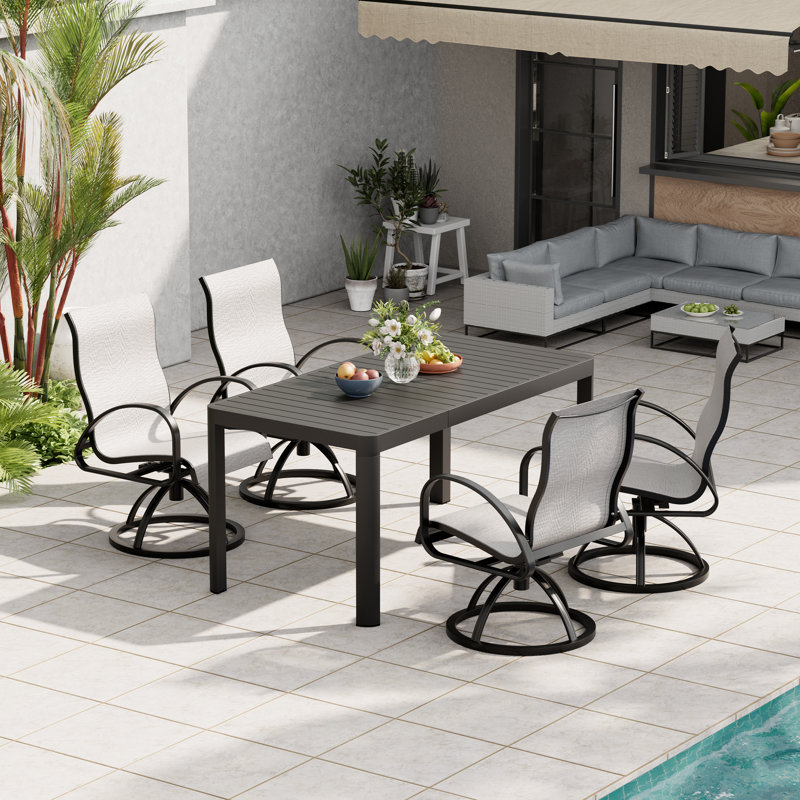 Fauteuil de salle à manger Sunbrella, White