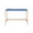 Navy Blue & Gold Finish Writing Desk W/Usb-851583374