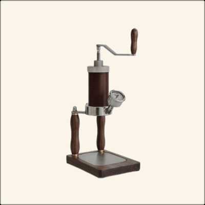 Hand Shaking Variable Pressure Integrated Coffee Machine Compressor Pump Coffee Machine Pink Hammer 51Mm