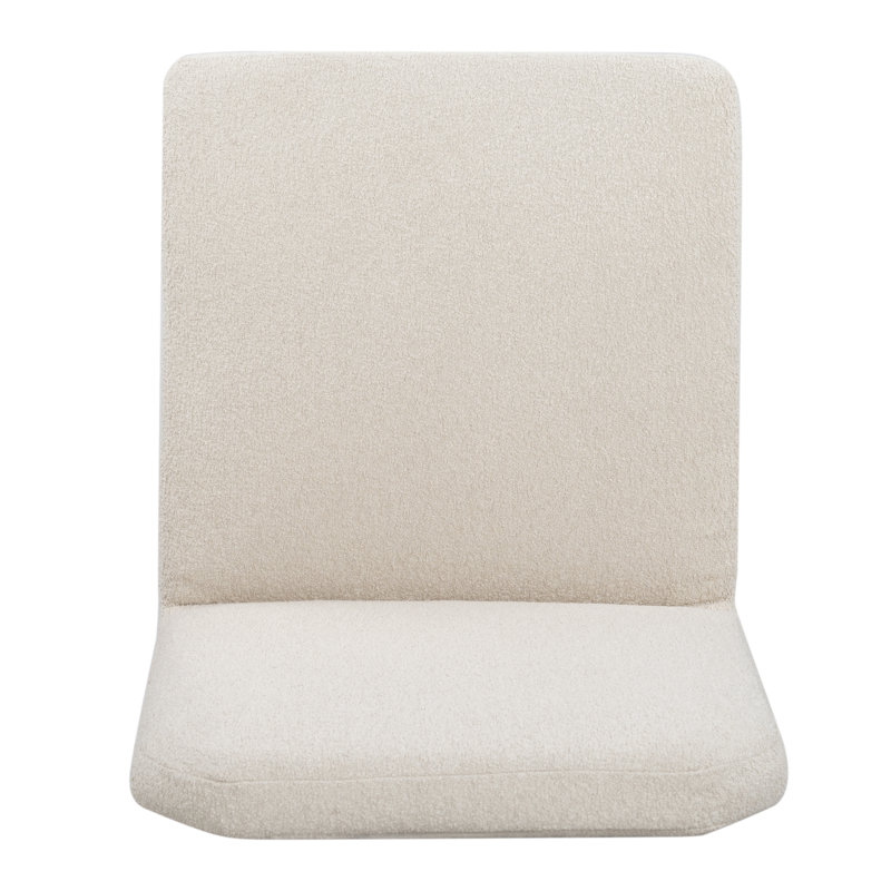 Maricelle Boucle Dining Chair, Tan