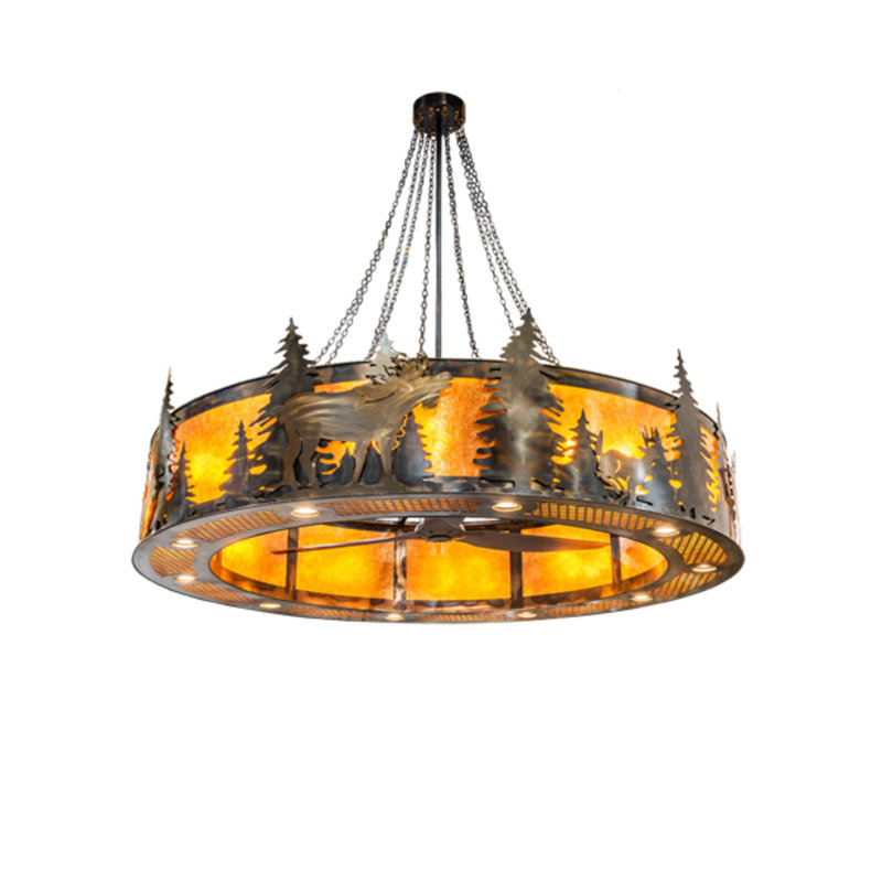 Roosevelt Downrod Ceiling Fan