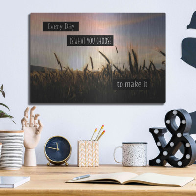 «Every Day» par Lori Deiter, art mural en métal