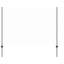 Fence Posts 44 Pcs U-Channel Steel-1173203123-1173203135